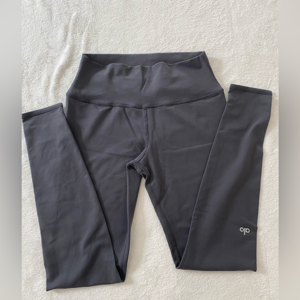 Alo Legging Size L Color Dark Gray